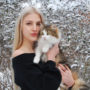 Jenny - norvég erdei macska - és Panka